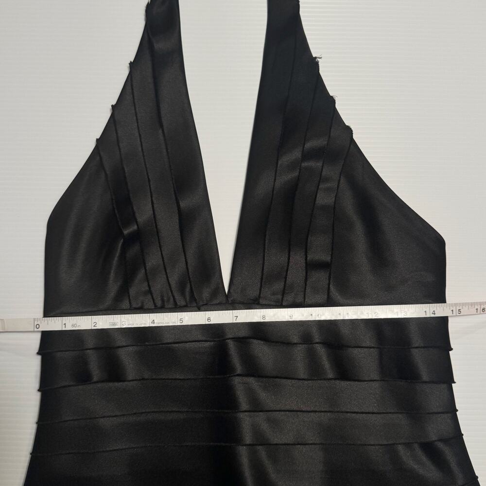 BCBGMAXAZRIA T Bandage Halter Bandage Dress VTG Women’s 10 Tiered Y2K 2000s Club - Picture 9 of 16